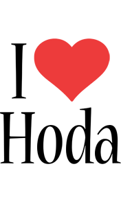 Hoda i-love logo
