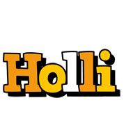 Holli cartoon logo
