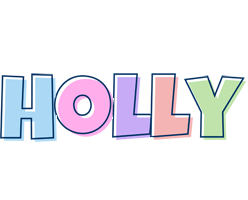 Holly pastel logo