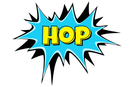 Hop amazing logo