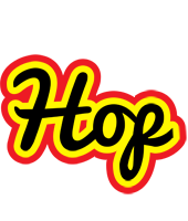 Hop flaming logo