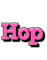 Hop girlish logo