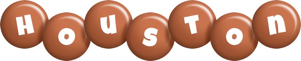 Houston candy-brown logo
