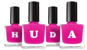 Huda nails logo