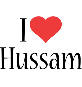 Hussam i-love logo
