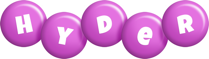 Hyder candy-purple logo