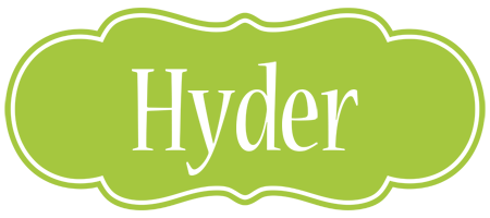 Hyder family logo