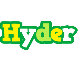 Hyder soccer logo
