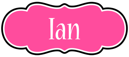 Ian invitation logo