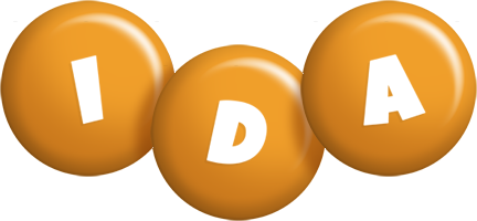 Ida candy-orange logo