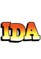 Ida sunset logo