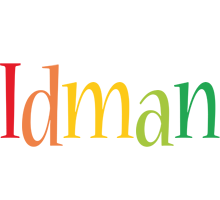 Idman birthday logo