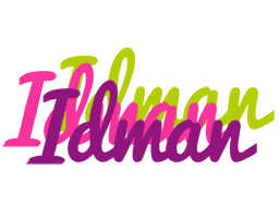 Idman flowers logo