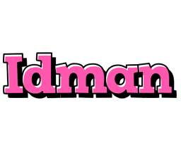 Idman girlish logo