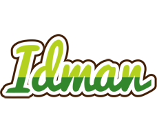 Idman golfing logo