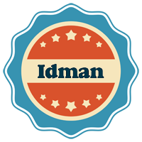 Idman labels logo