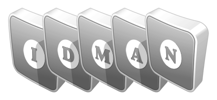 Idman silver logo