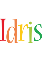 Idris birthday logo