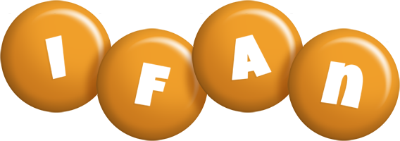 Ifan candy-orange logo