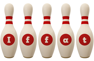Iffat bowling-pin logo