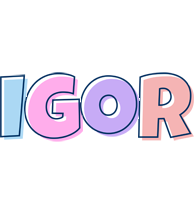 Igor pastel logo
