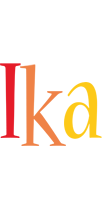 Ika birthday logo