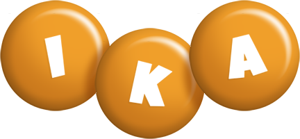 Ika candy-orange logo