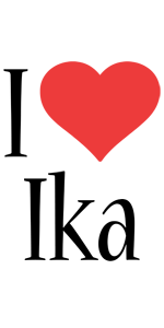 Ika i-love logo