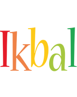 Ikbal birthday logo