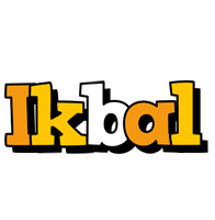 Ikbal cartoon logo