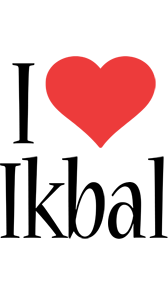 Ikbal i-love logo