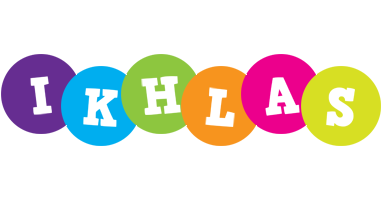 Ikhlas happy logo