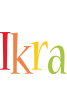 Ikra birthday logo