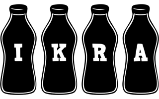 Ikra bottle logo