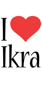 Ikra i-love logo