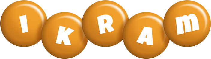 Ikram candy-orange logo