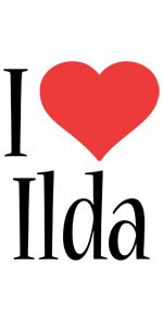 Ilda i-love logo