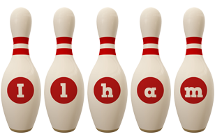 Ilham bowling-pin logo