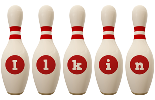Ilkin bowling-pin logo