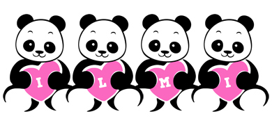 Ilmi love-panda logo