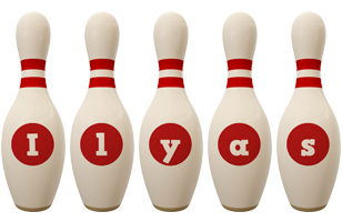 Ilyas bowling-pin logo