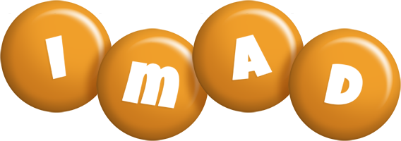 Imad candy-orange logo