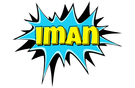 Iman amazing logo