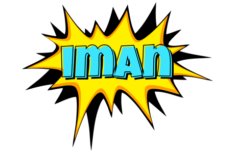 Iman indycar logo