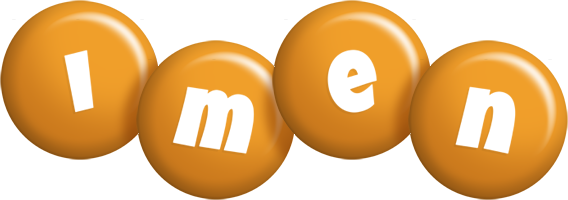 Imen candy-orange logo