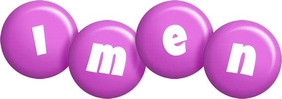 Imen candy-purple logo