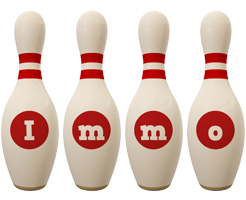 Immo bowling-pin logo