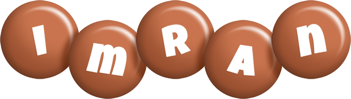 Imran candy-brown logo