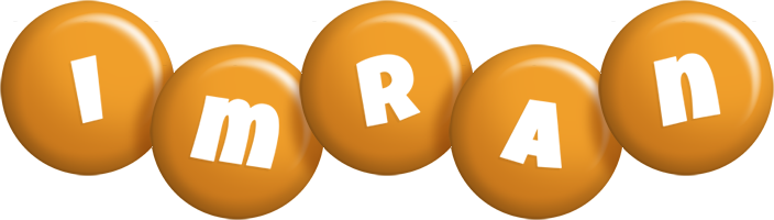 Imran candy-orange logo