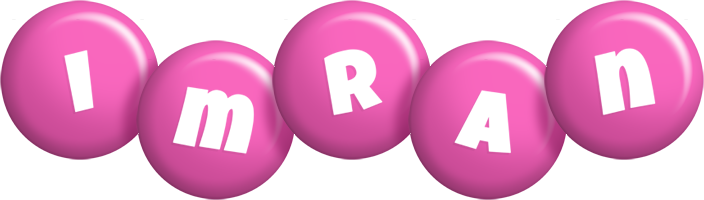Imran candy-pink logo